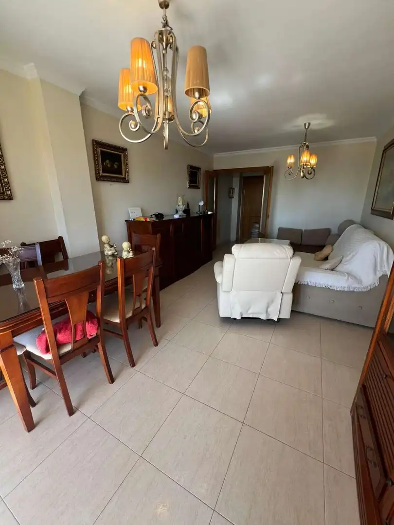 Sala de estar de Piso en venta en Algarrobo con Aire acondicionado, Terraza y Piscina