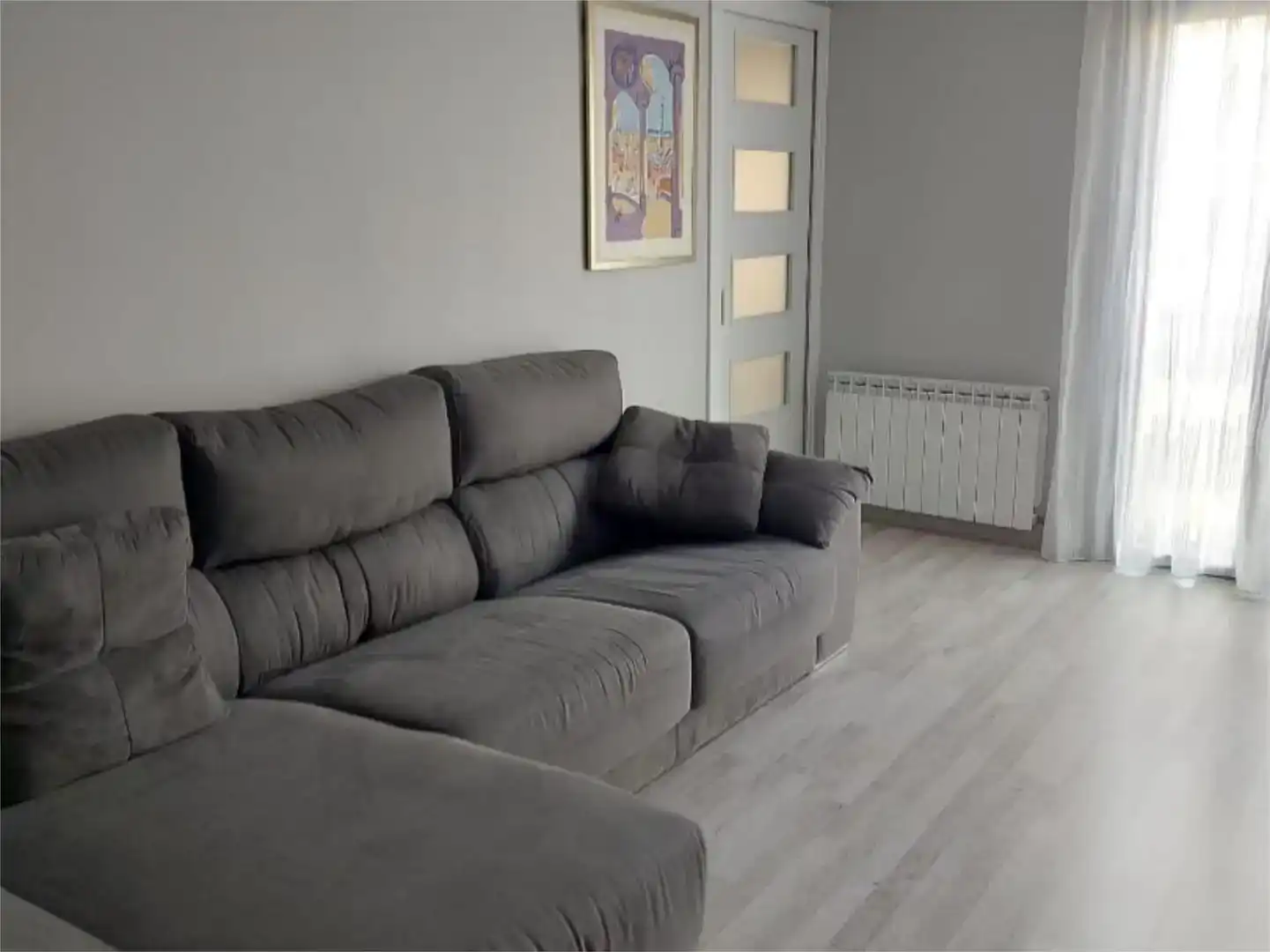 Sala de estar de Piso en venta en Batea con Parquet y Balcón