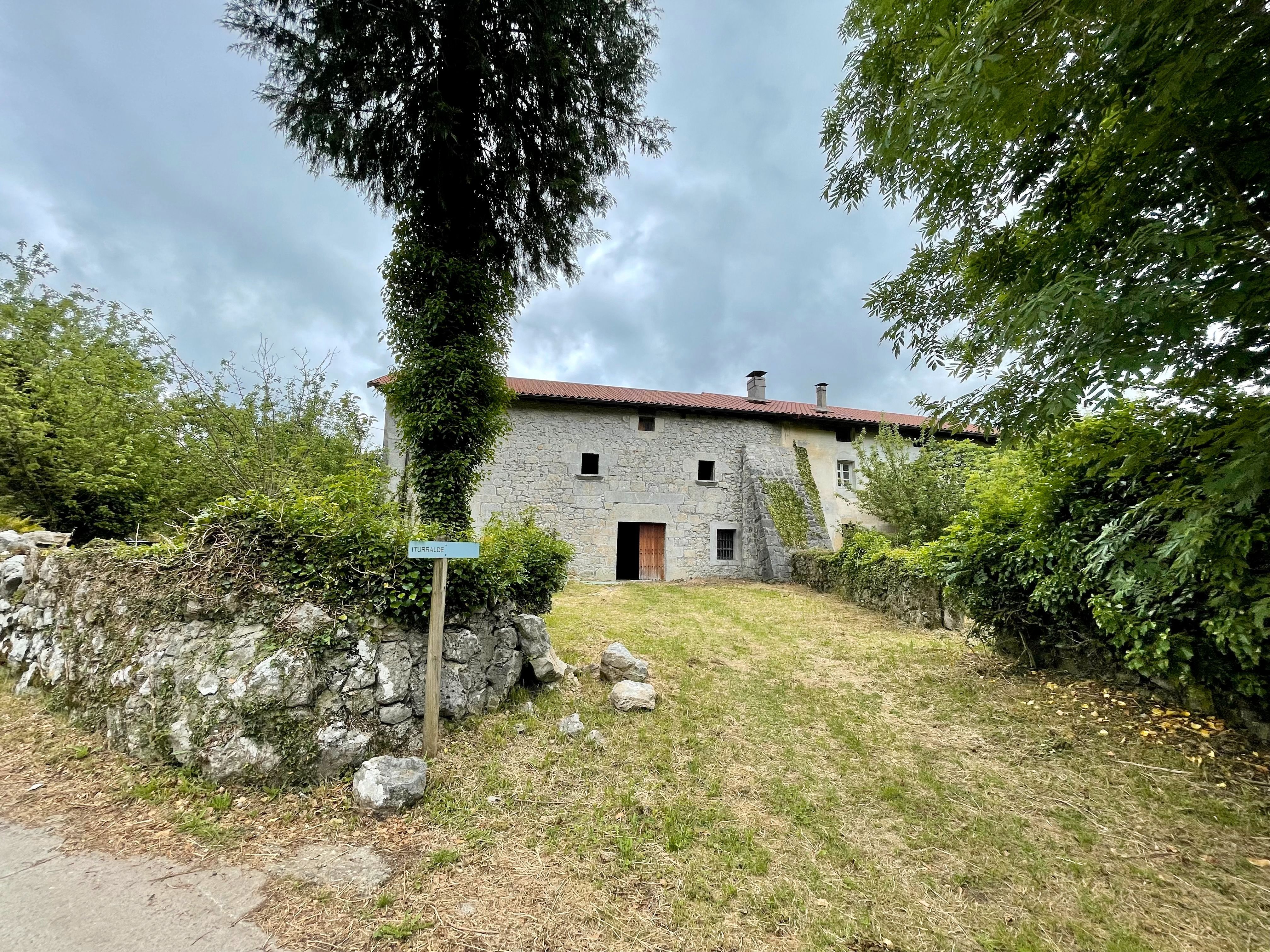 Vista exterior de Finca rústica en venta en Araitz con Jardín privado