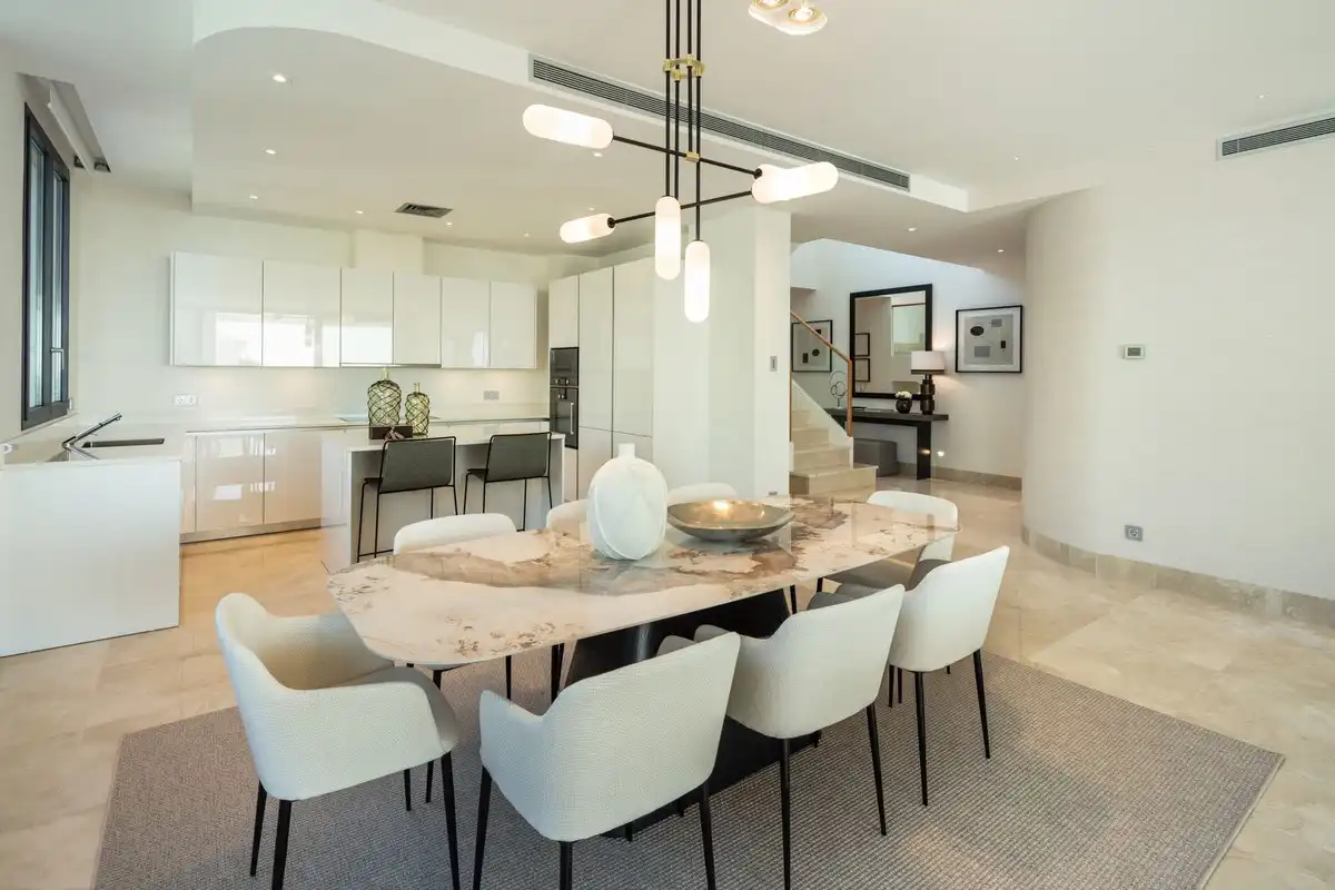 Dining room of Duplexes for sale in Marbella  with Air Conditioner and Community pool