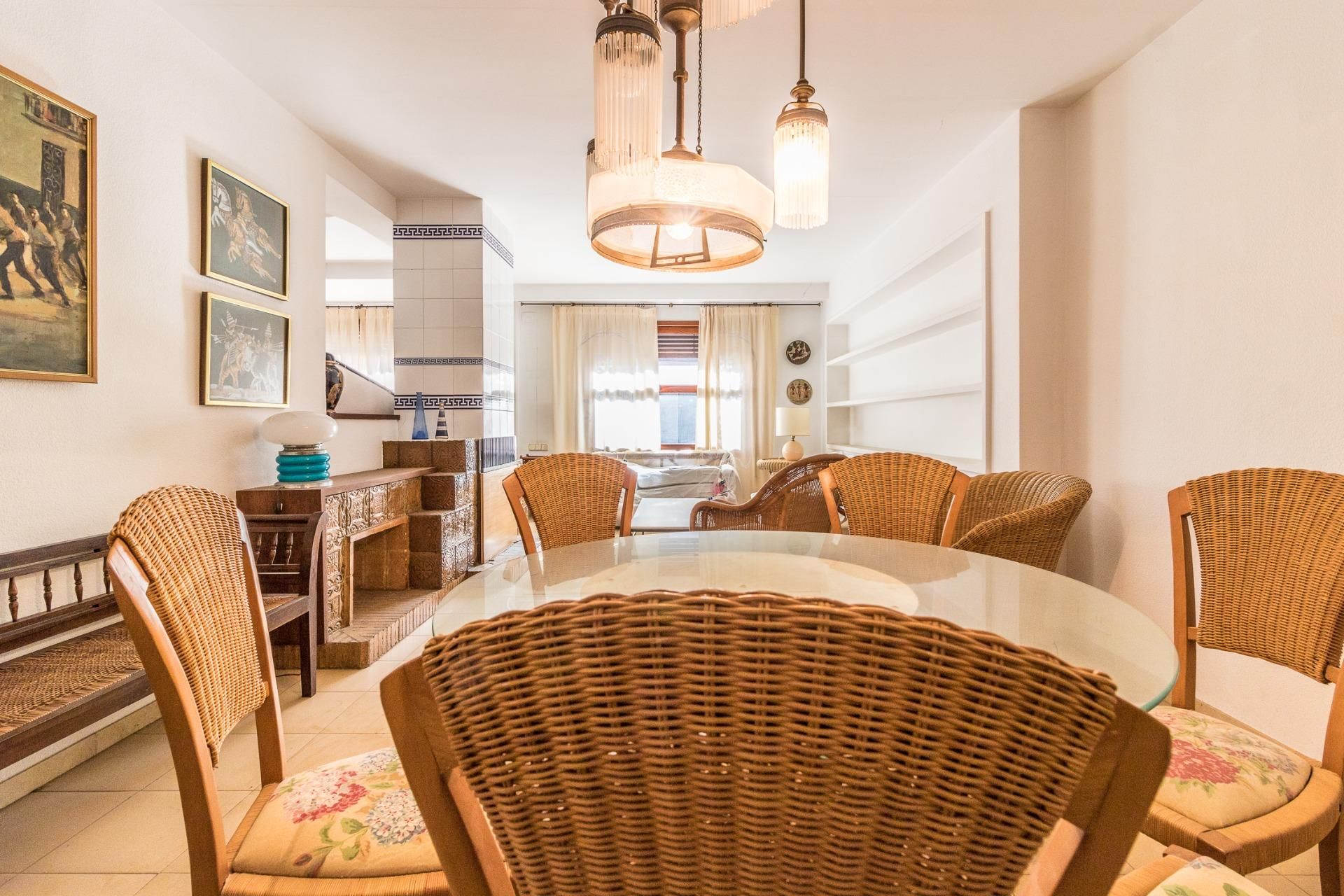 Menjador de Casa o xalet en venda en Benimodo amb Aire condicionat, Terrassa i Balcó