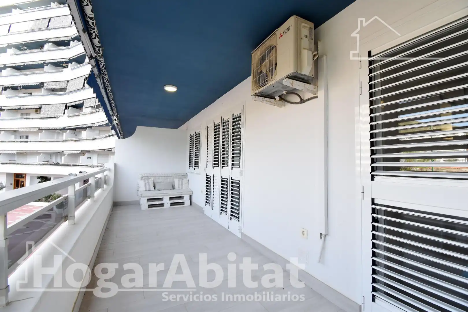 Terrace of Flat for sale in Cullera  with Private garden, Terrace and Furnished