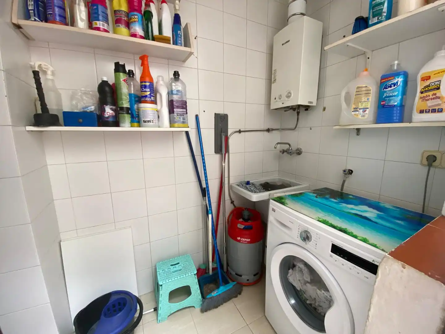 Kitchen of Flat for sale in Rafelcofer  with Air Conditioner, Furnished and Oven