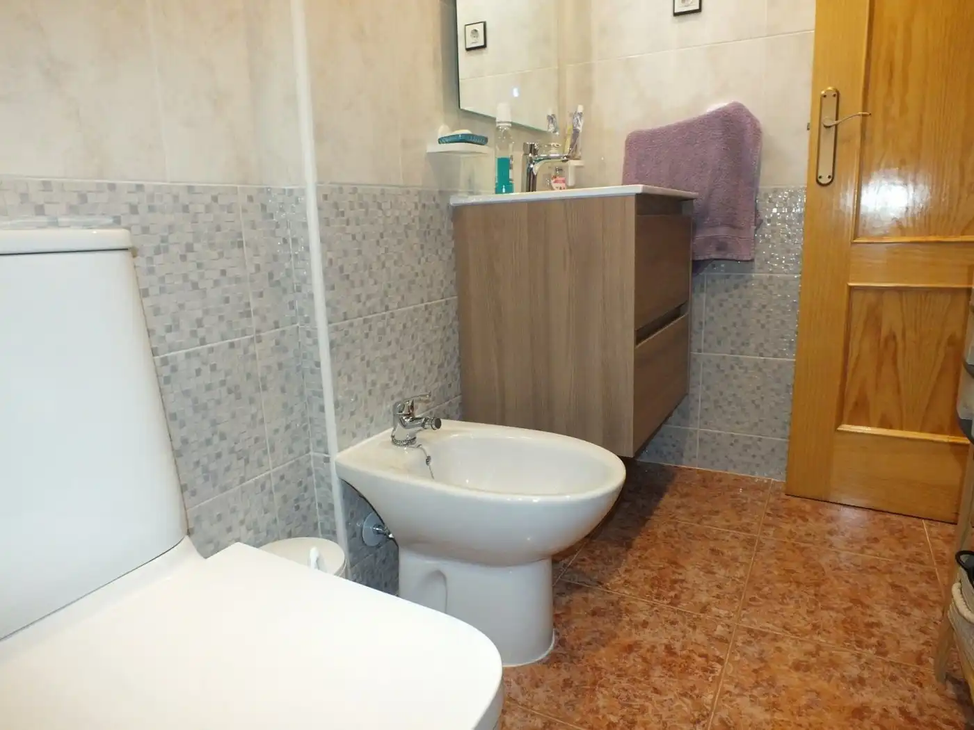 Bany de Casa o xalet en venda en Santa Pola amb Aire condicionat, Calefacció i Jardí privat