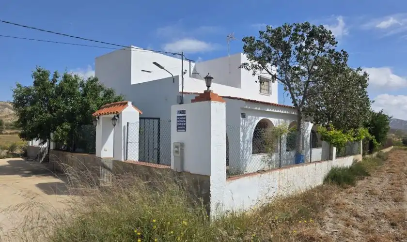 Vista exterior de Casa o chalet en venta en Sorbas con Aire acondicionado, Jardín privado y Terraza