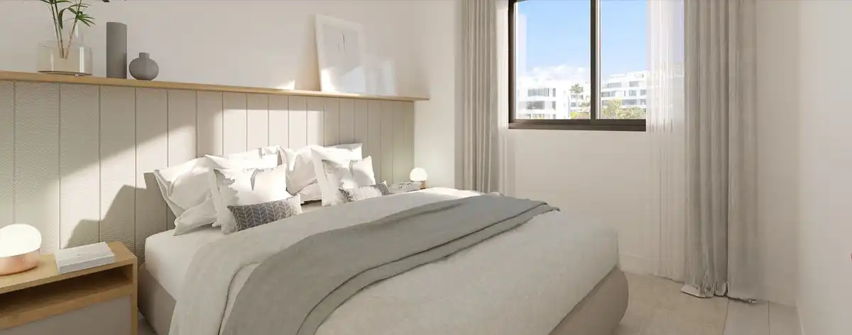 Habitación de Apartamento en venta en Estepona con Aire acondicionado, Terraza y Trastero