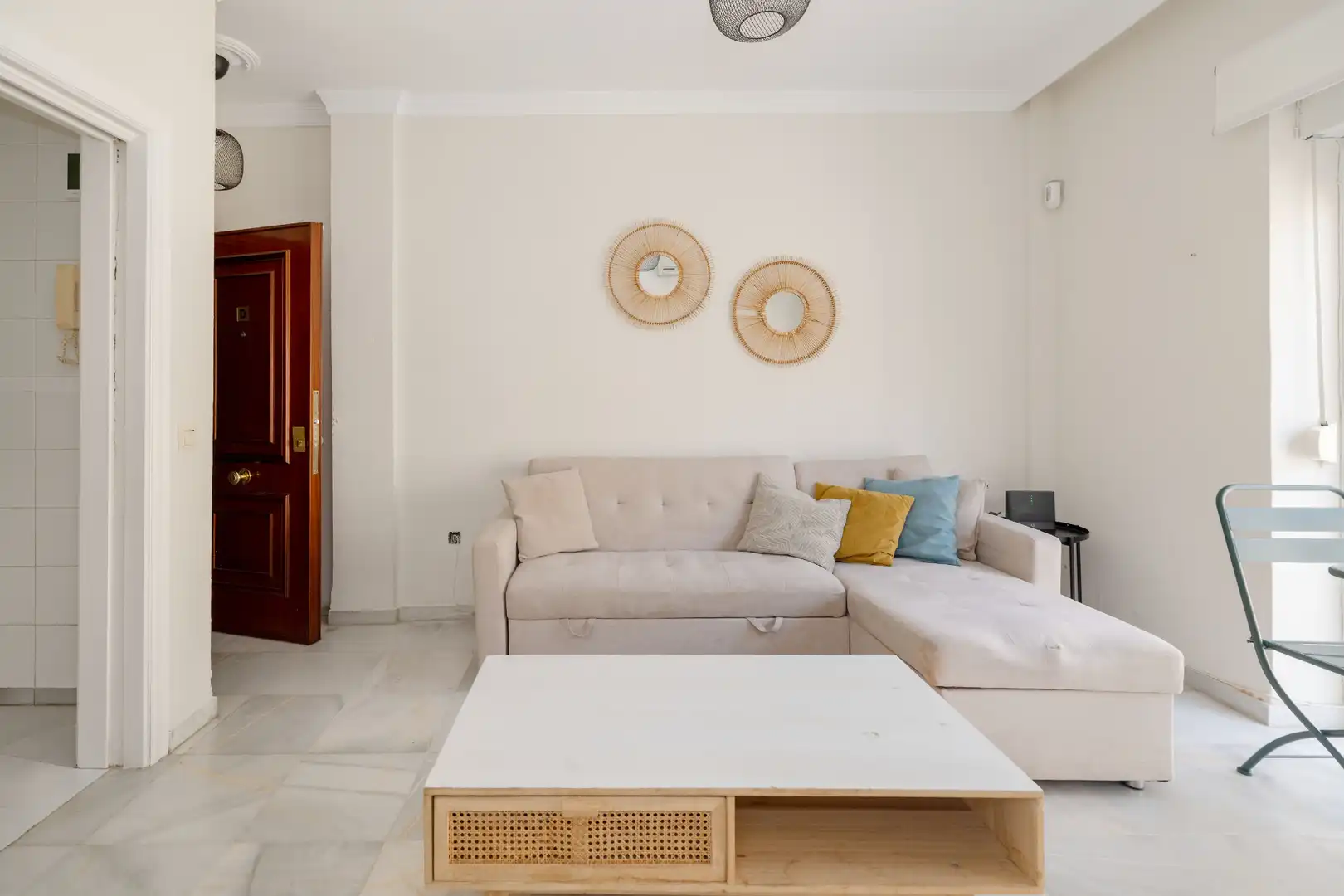 Living room of Flat for sale in Málaga  with Air Conditioner, Heating and Storage room