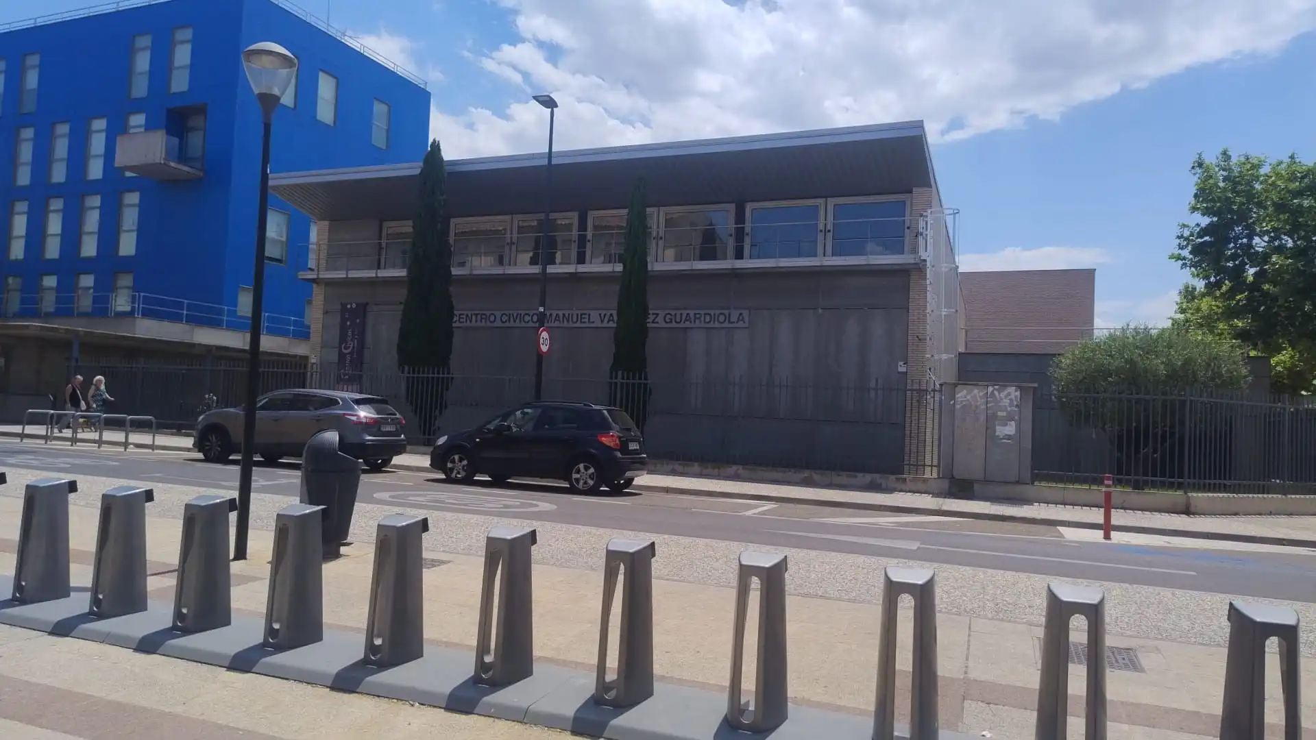 Vista exterior de Casa adosada en venta en Zaragoza con Aire acondicionado, Calefacción y Terraza