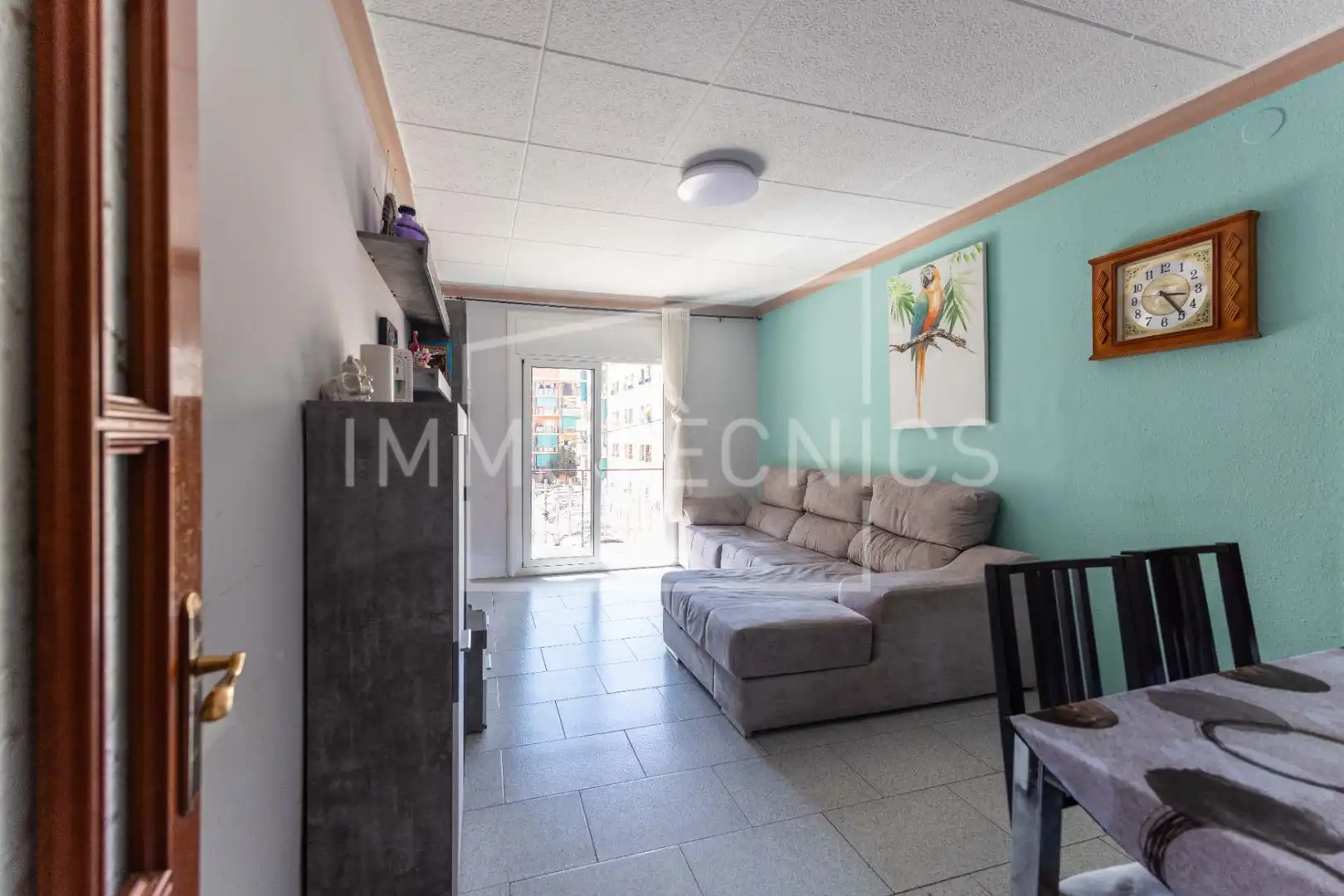 Wohnzimmer von Wohnung zum Verkauf in Granollers mit Balkon