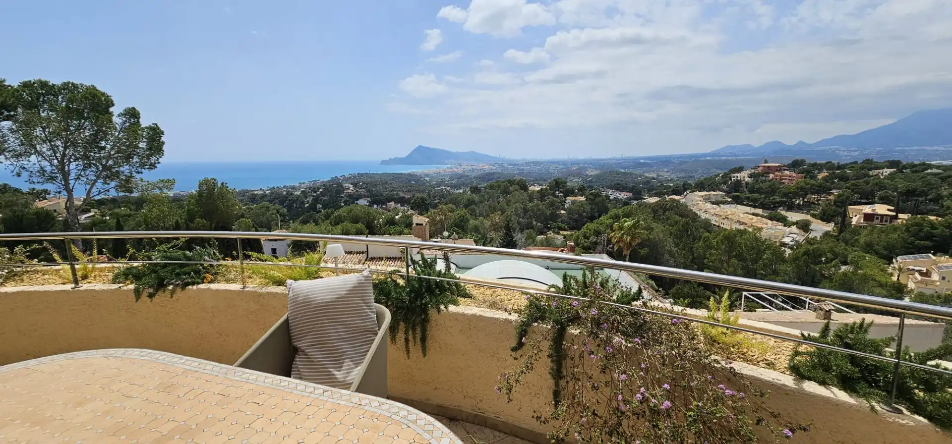 Terraza de Apartamento en venta en Altea con Aire acondicionado, Calefacción y Terraza