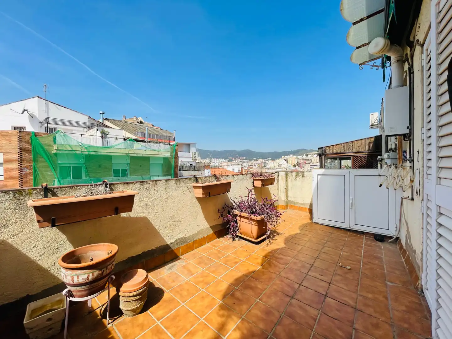 Terrace of Flat for sale in Barcelona  with Air Conditioner, Terrace and Alarm