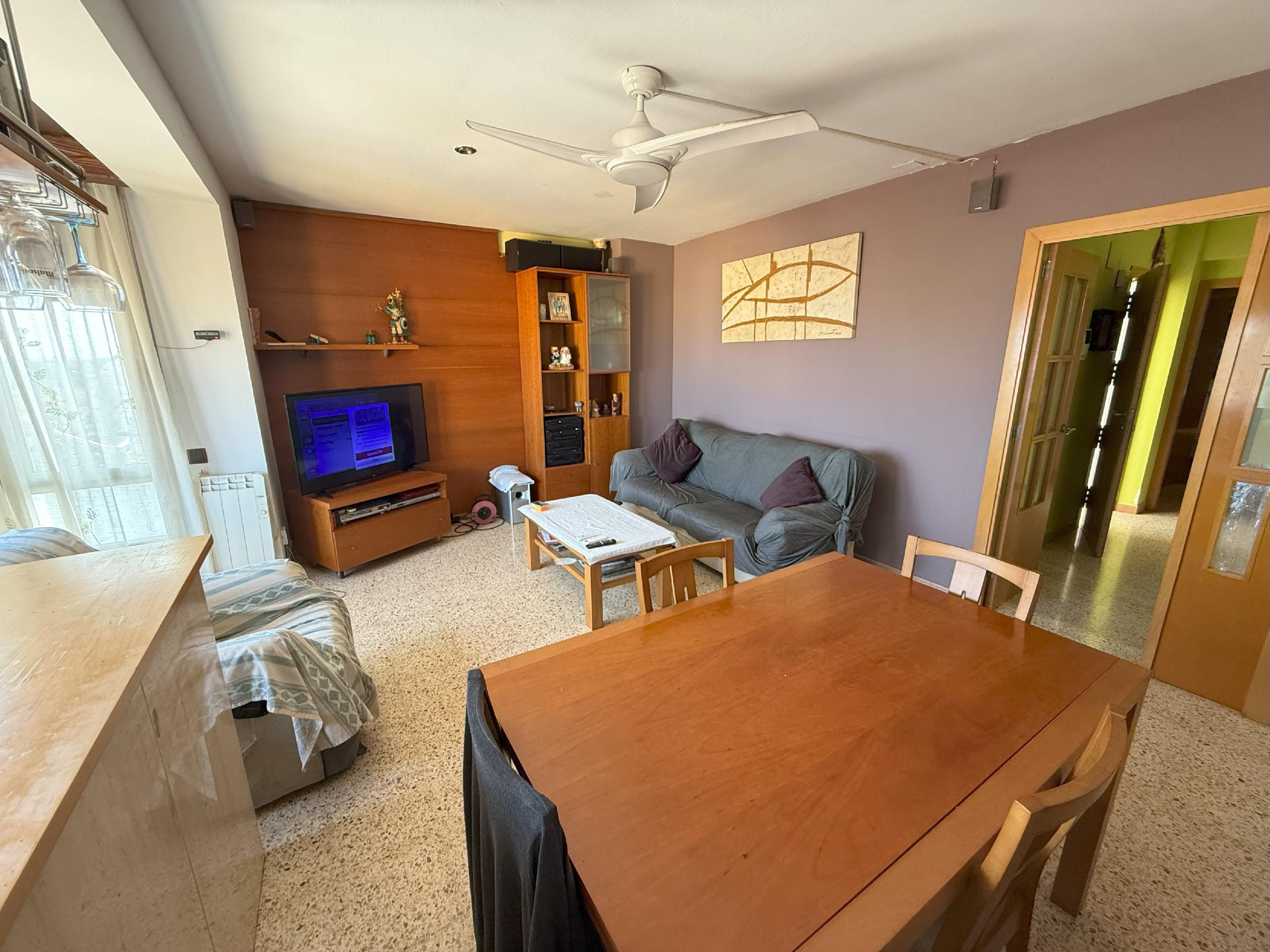 Living room of Apartment for sale in Creixell  with Air Conditioner, Heating and Balcony
