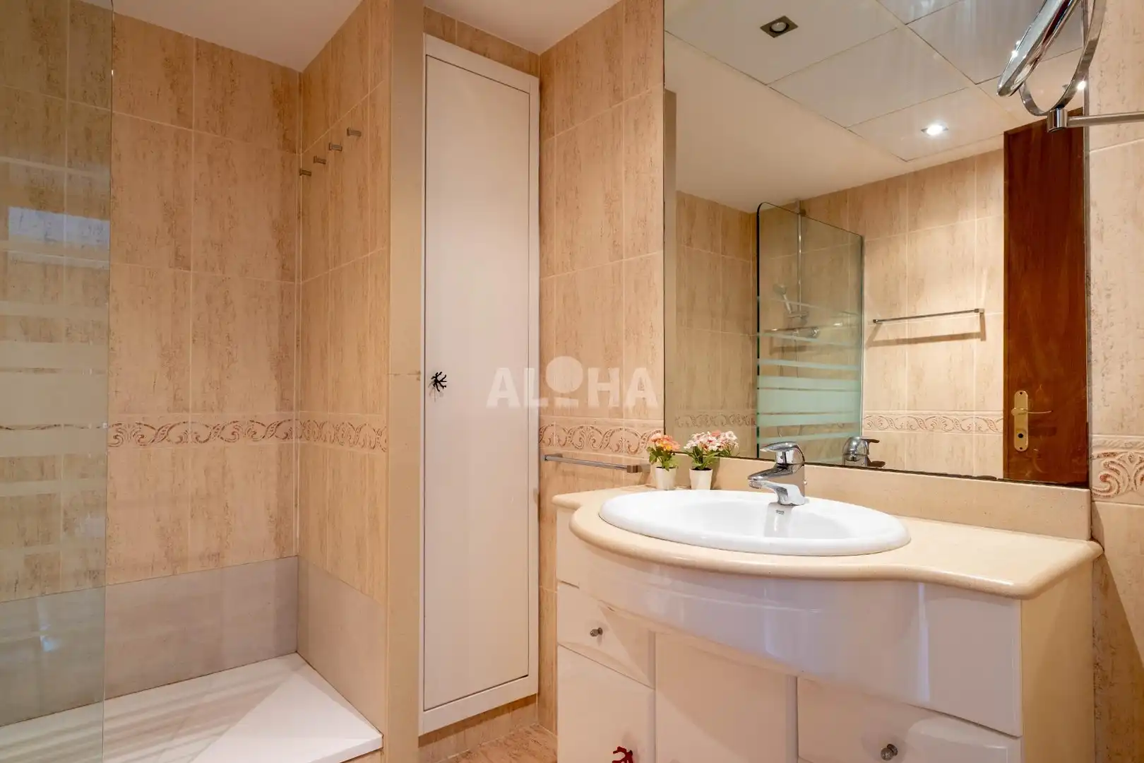 Bathroom of Apartments for rent in Alboraya  with Air Conditioner, Heating and Private garden