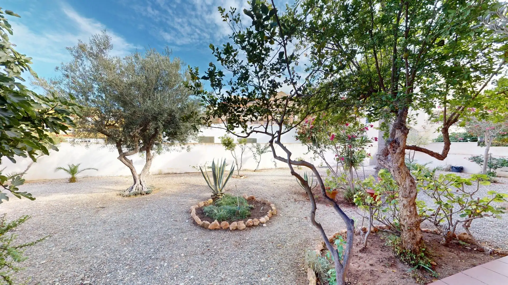 Garden of Houses for sale in Roquetas de Mar