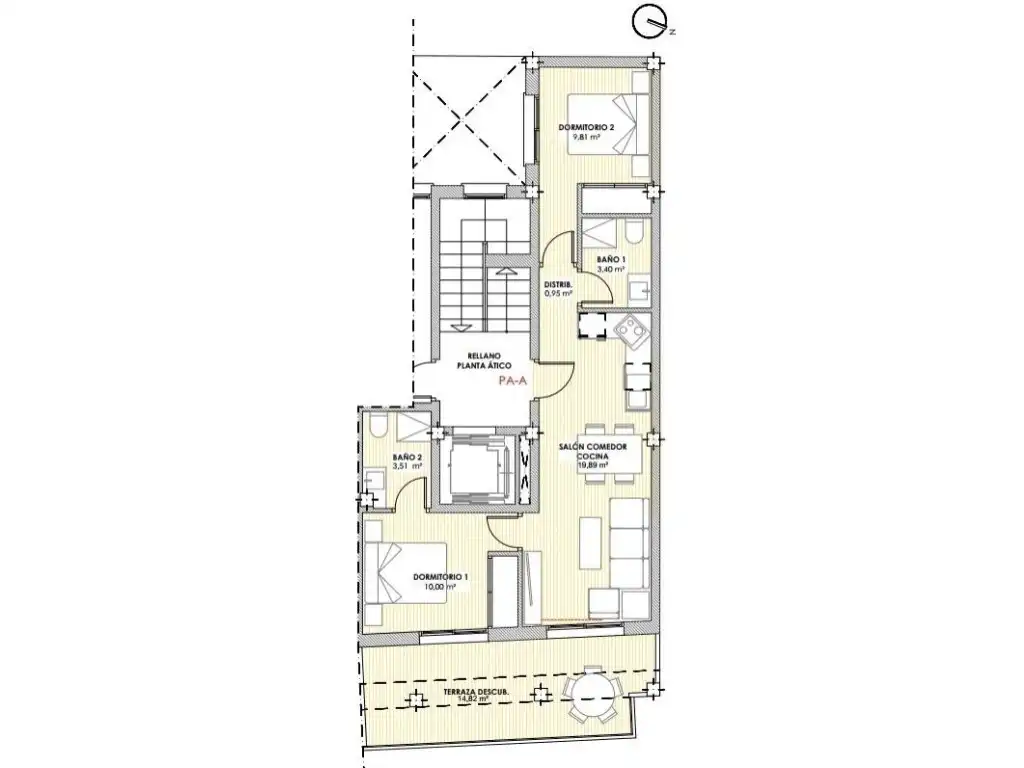 Penthouse mit Pool zum Verkauf in Calle Arquitecto Larramendi, imagen 16