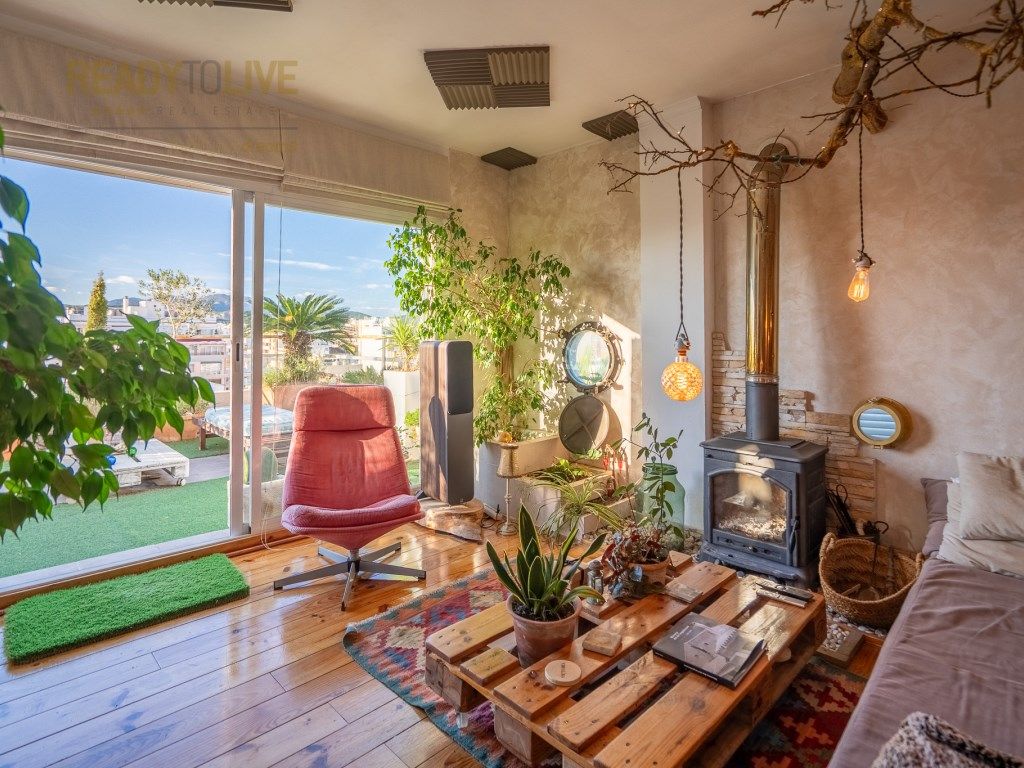 Living room of Attic for sale in  Palma de Mallorca  with Air Conditioner