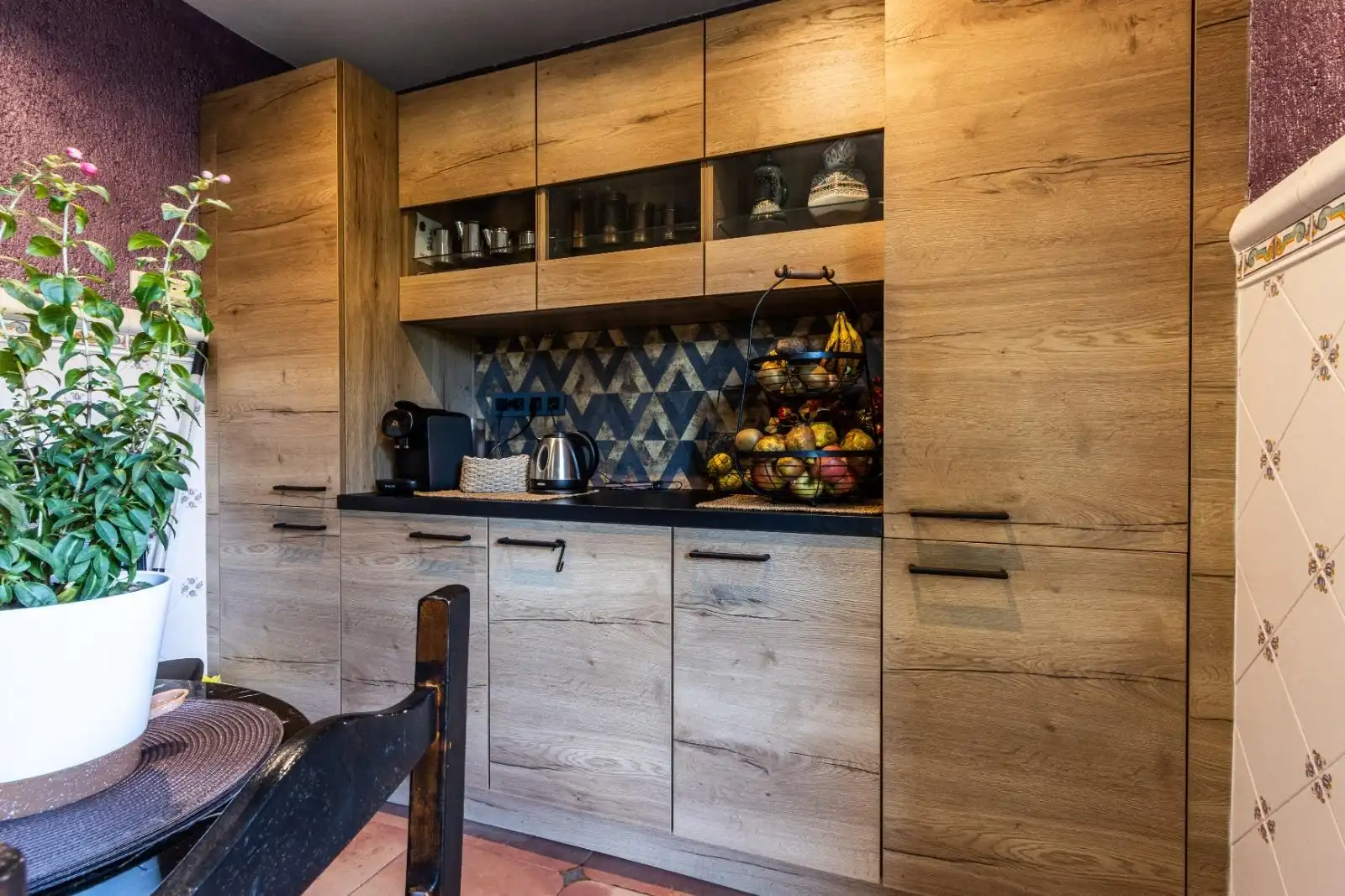 Cocina de Casa o chalet en venta en Castellar del Vallès con Aire acondicionado, Jardín privado y Parquet