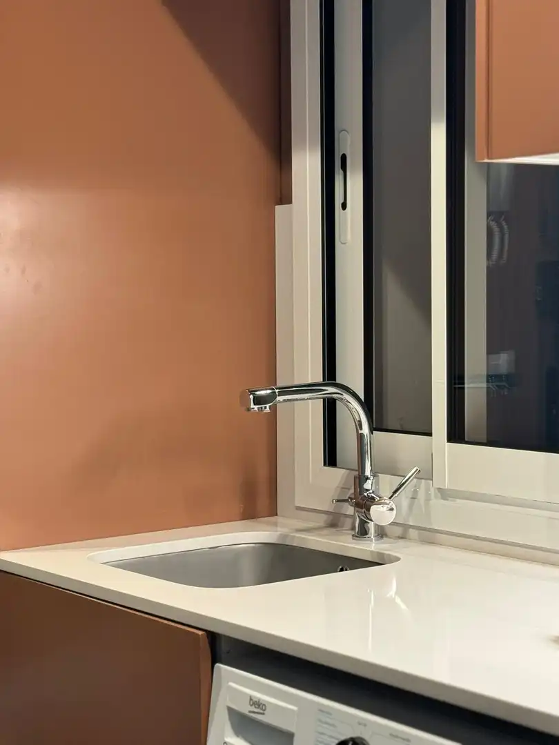 Cocina de Piso de alquiler en Barcelona con Calefacción