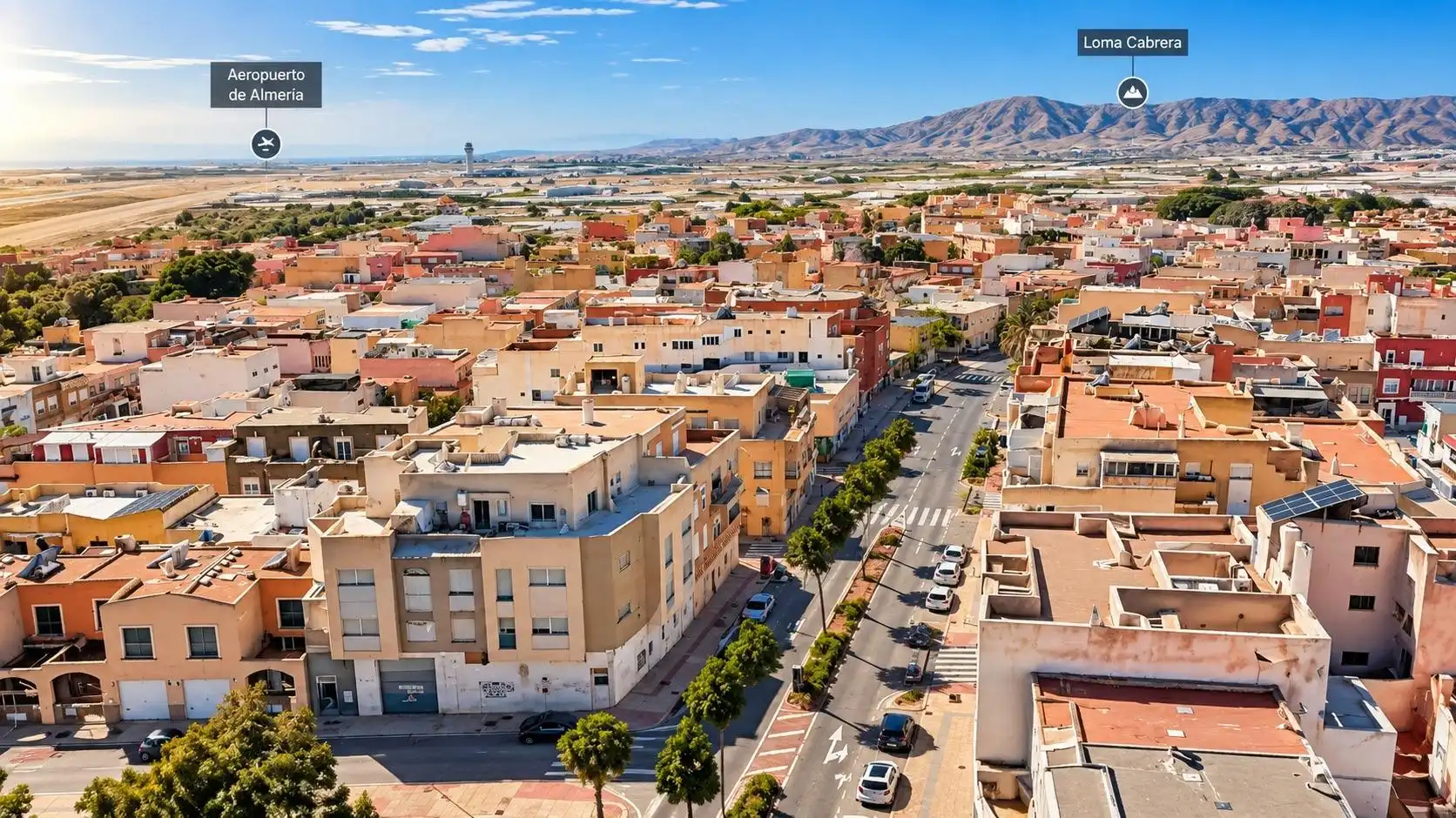 Vista exterior de Local en venda en Almería