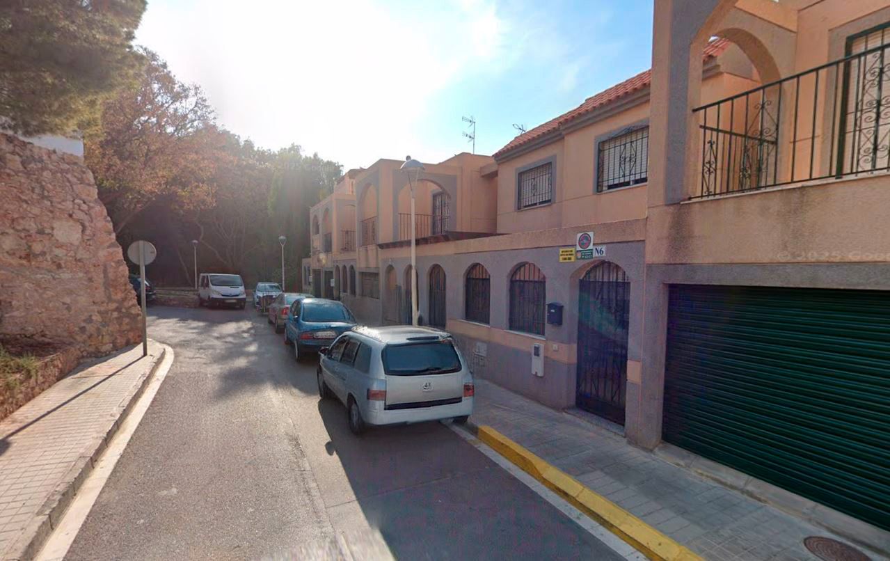 Vista exterior de Casa adosada en venda en  Almería Capital