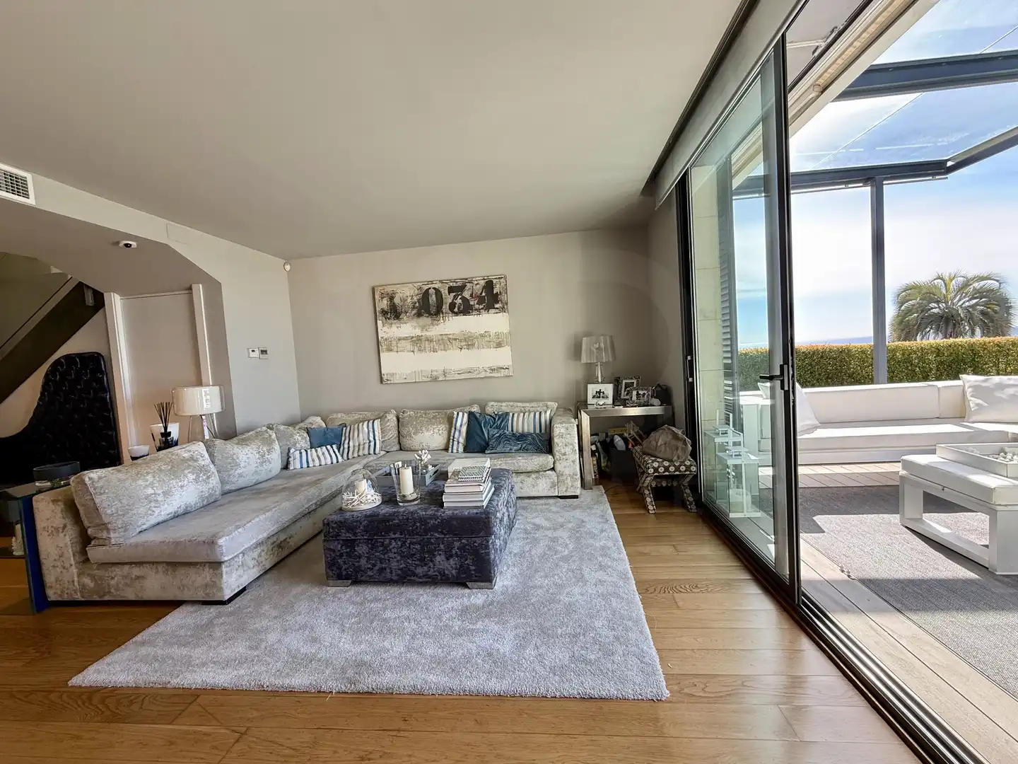 Sala d'estar de Casa o xalet de lloguer en Sant Vicenç de Montalt amb Calefacció, Terrassa i Piscina