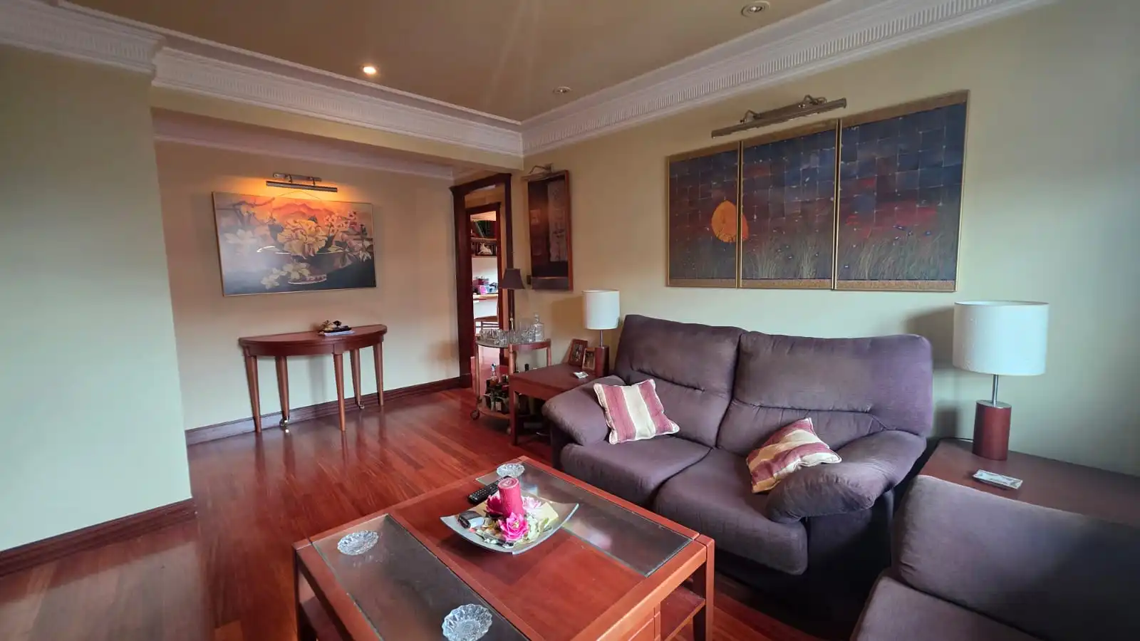 Sala de estar de Piso en venta en Bilbao  con Calefacción