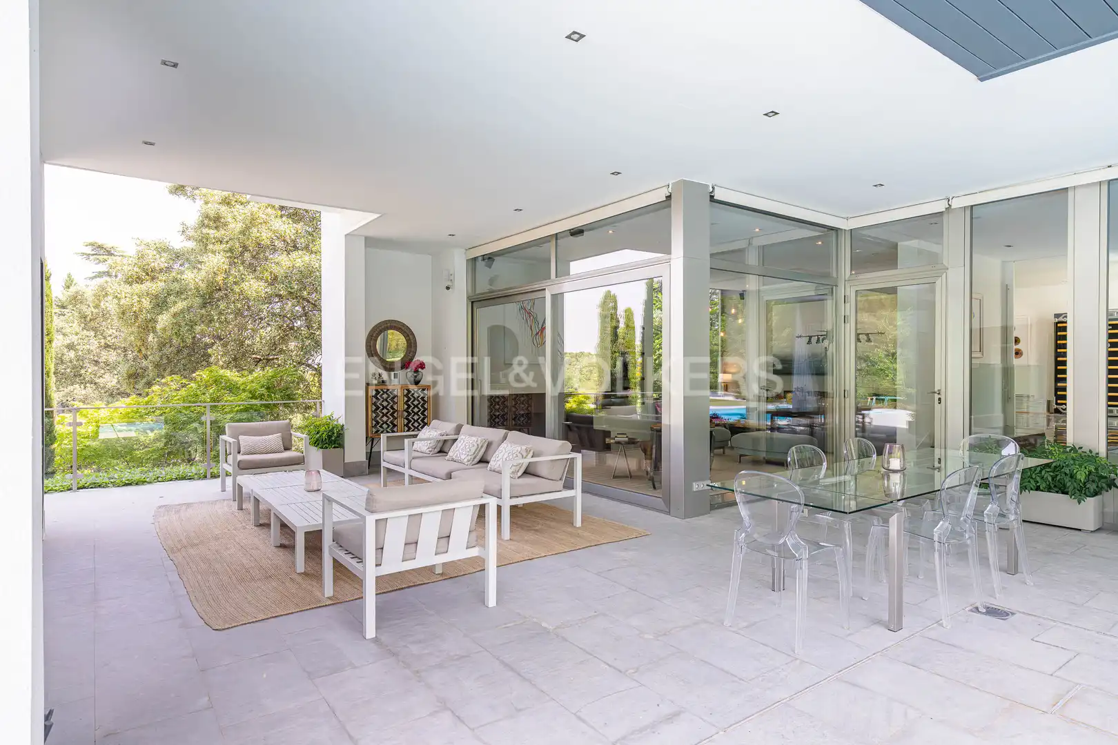 Terraza de Casa o chalet en venta en Boadilla del Monte con Aire acondicionado, Calefacción y Jardín privado