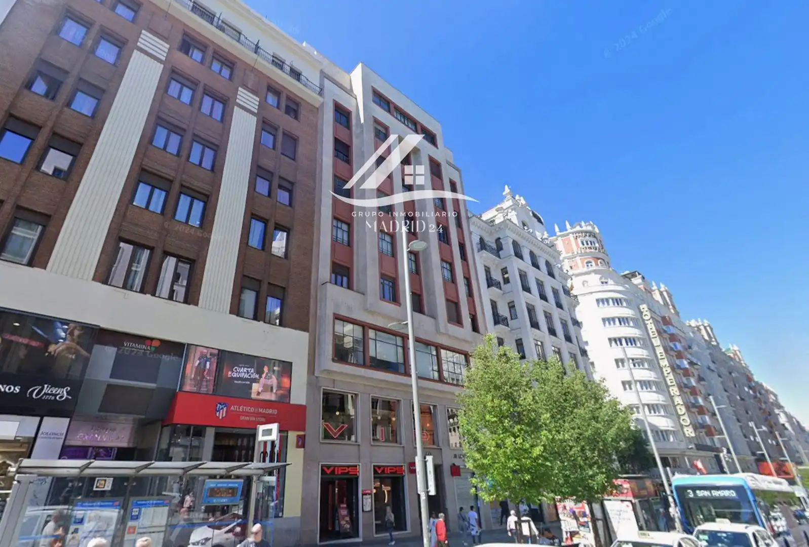 Außenansicht von Büro zur Miete in Madrid