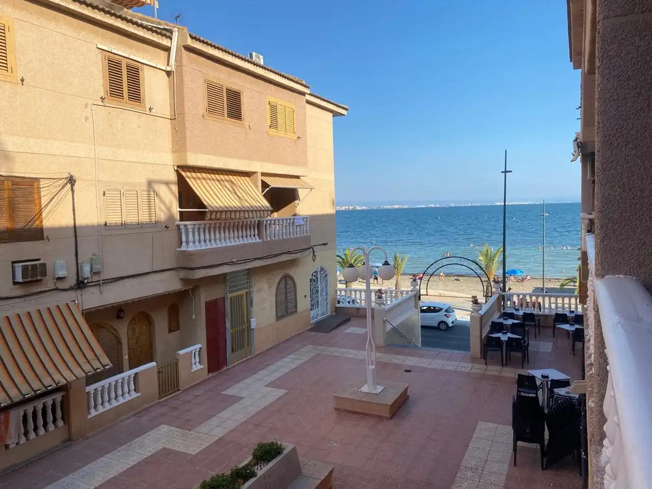 Terrace of Flat for sale in San Pedro del Pinatar  with Air Conditioner, Terrace and Furnished