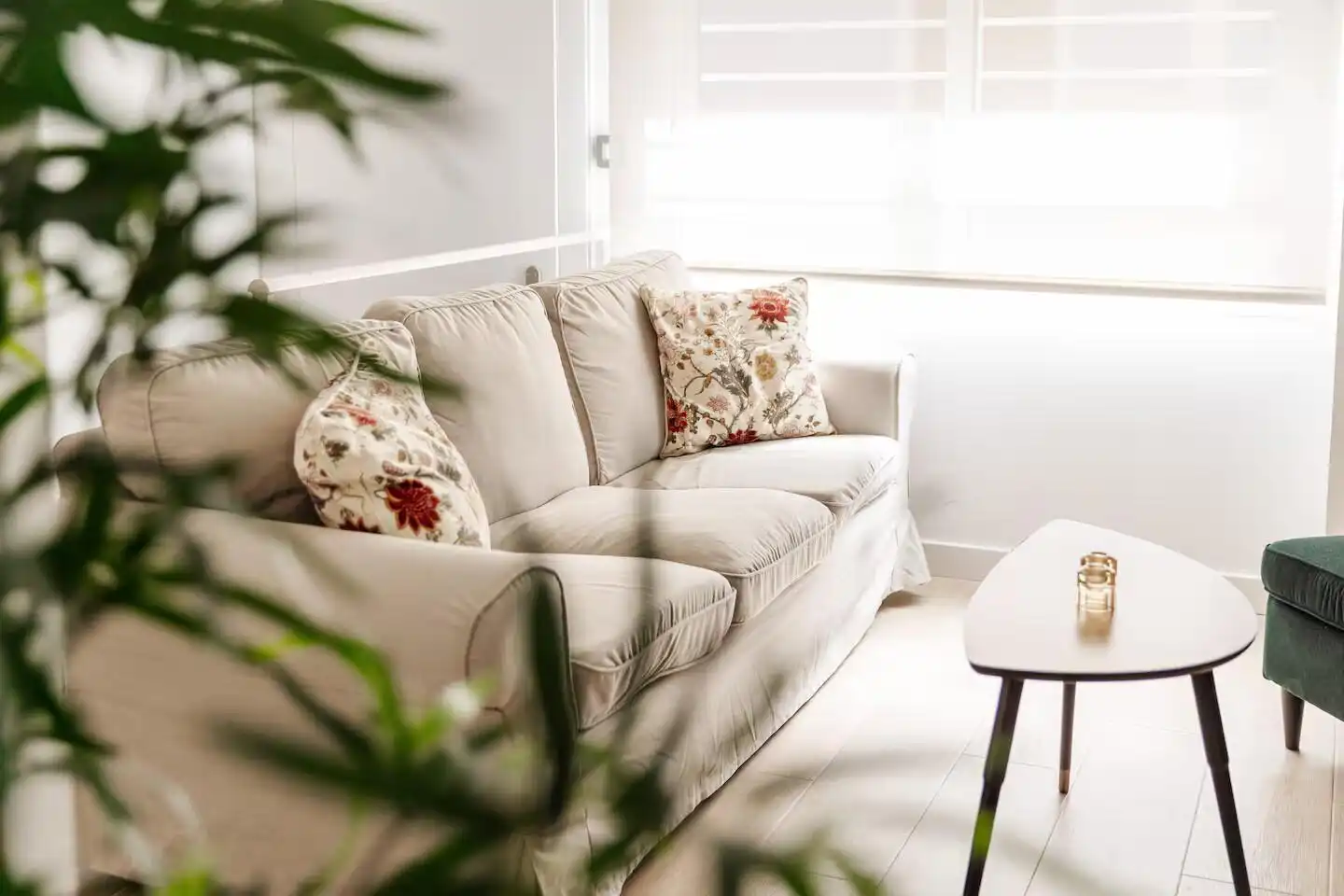 Wohnzimmer von Wohnung zur Miete in Centro