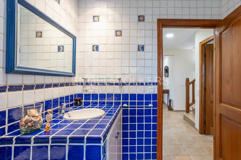 Bathroom of Country homes for rent in Dénia  with Air Conditioner, Heating and Private garden