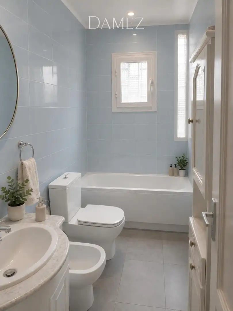 Badezimmer von Wohnung zum Verkauf in Madrid mit Heizung