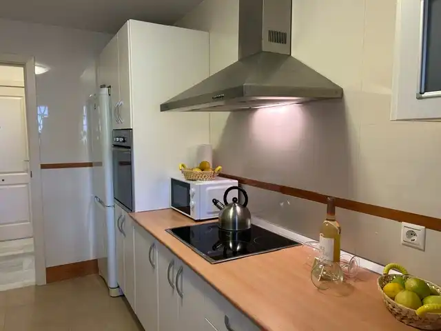 Kitchen of Flat for rent in Marbella  with Air Conditioner, Heating and Terrace