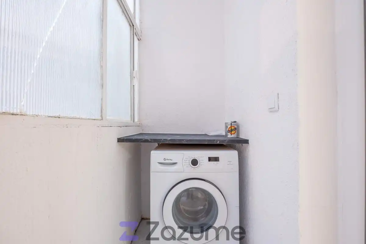 Baño de Piso de alquiler en Zaragoza con Calefacción, Parquet y Terraza