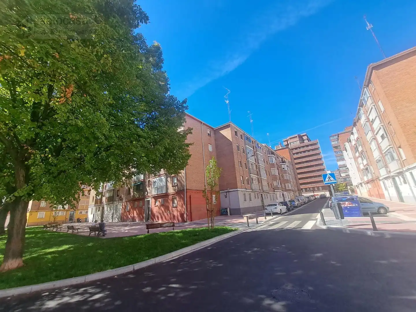Vista exterior de Pis en venda en Valladolid amb Calefacció i Moblat