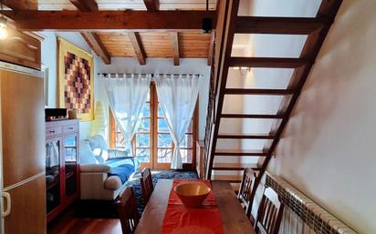 Dining room of Attic for sale in Setcases  with Heating and Balcony