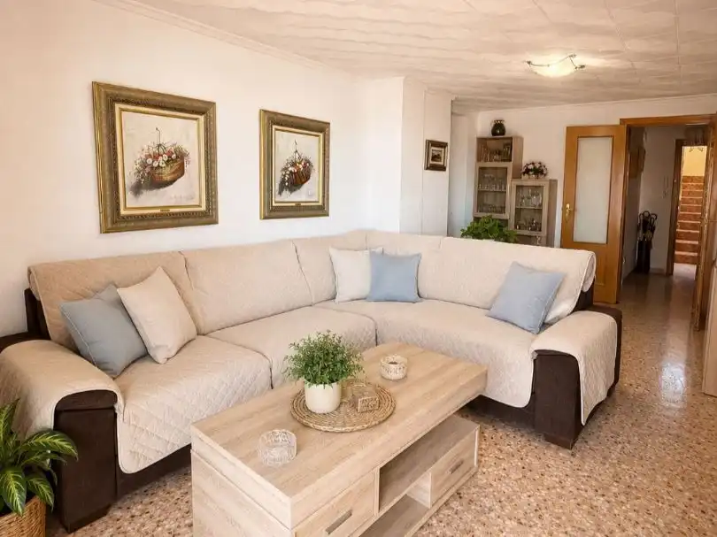 Wohnzimmer von Wohnung zum Verkauf in Gandia mit Terrasse