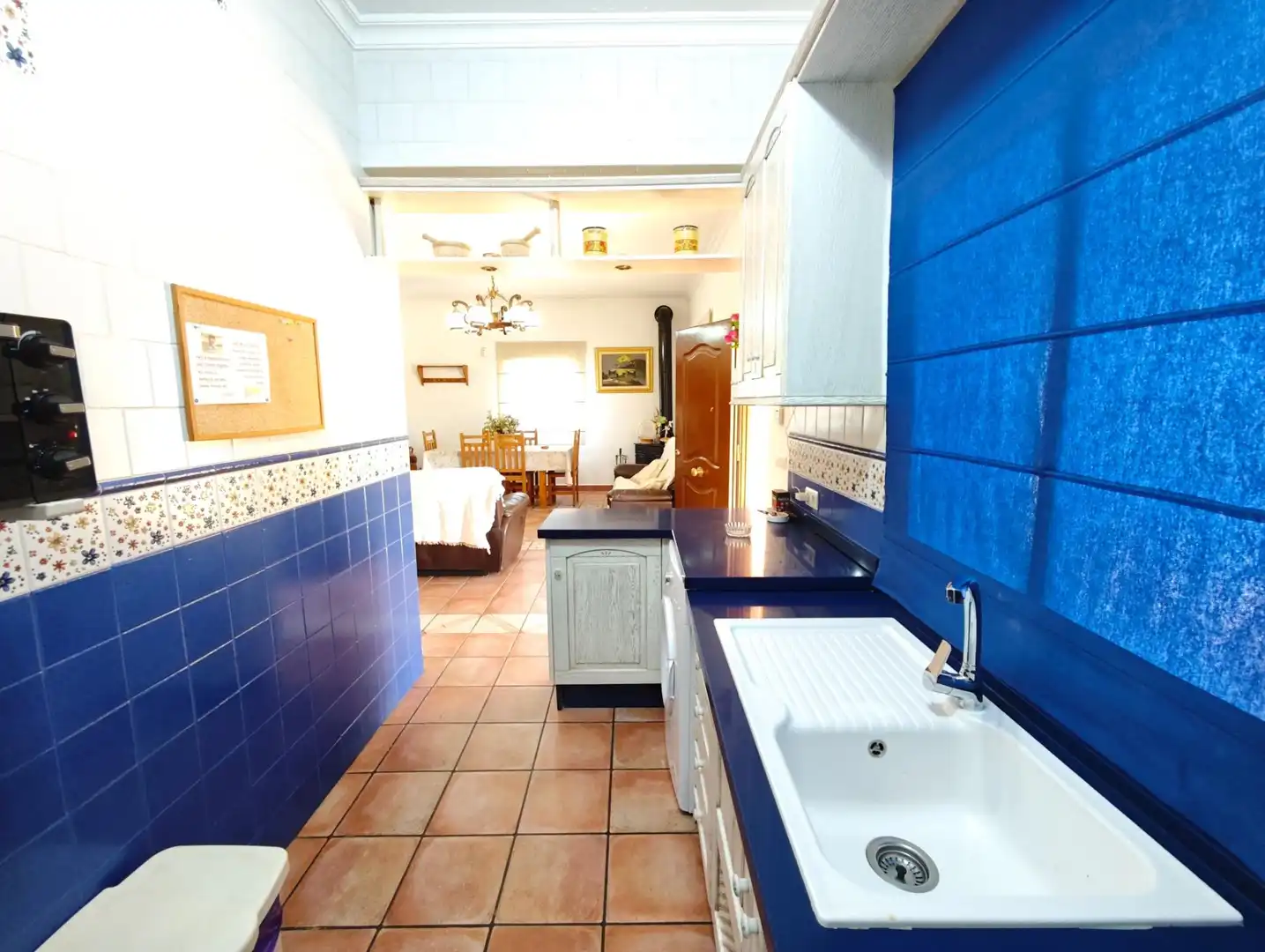 Cocina de Finca rústica en venta en Cártama con Aire acondicionado, Calefacción y Jardín privado