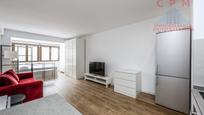 Sala d'estar de Estudi de lloguer en  Madrid Capital amb Aire condicionat, Calefacció i Parquet