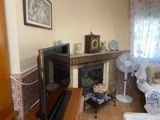 Sala de estar de Finca rústica en venta en Fuente Álamo de Murcia con Calefacción, Jardín privado y Trastero