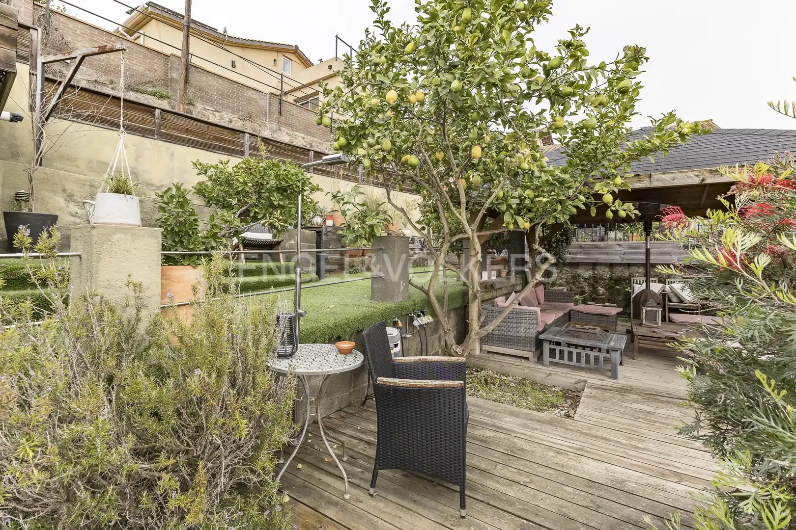 Terraza de Casa o chalet en venta en Barcelona con Aire acondicionado, Calefacción y Jardín privado