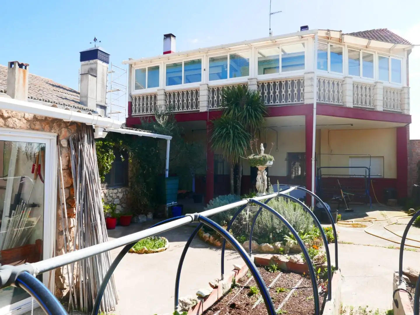 Vista exterior de Casa o xalet en venda en Soto de Cerrato , Palencia