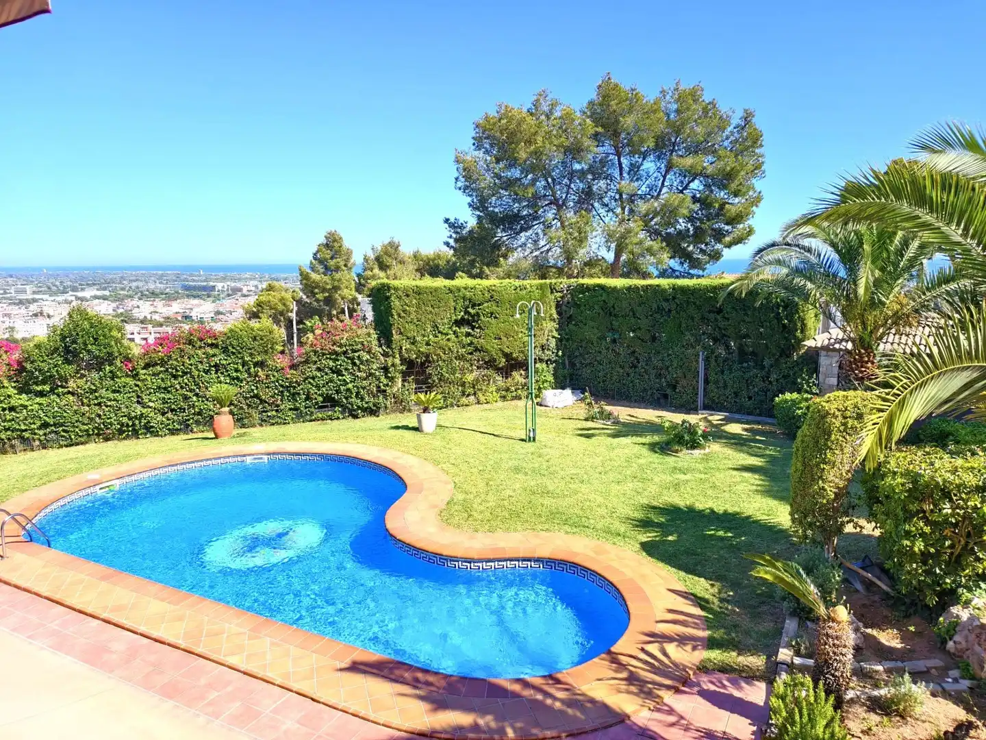 Swimming pool of Houses for sale in Castelldefels  with Heating, Private garden and Terrace
