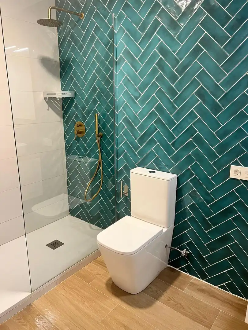 Bany de Estudi de lloguer en Málaga amb Aire condicionat, Calefacció i Parquet