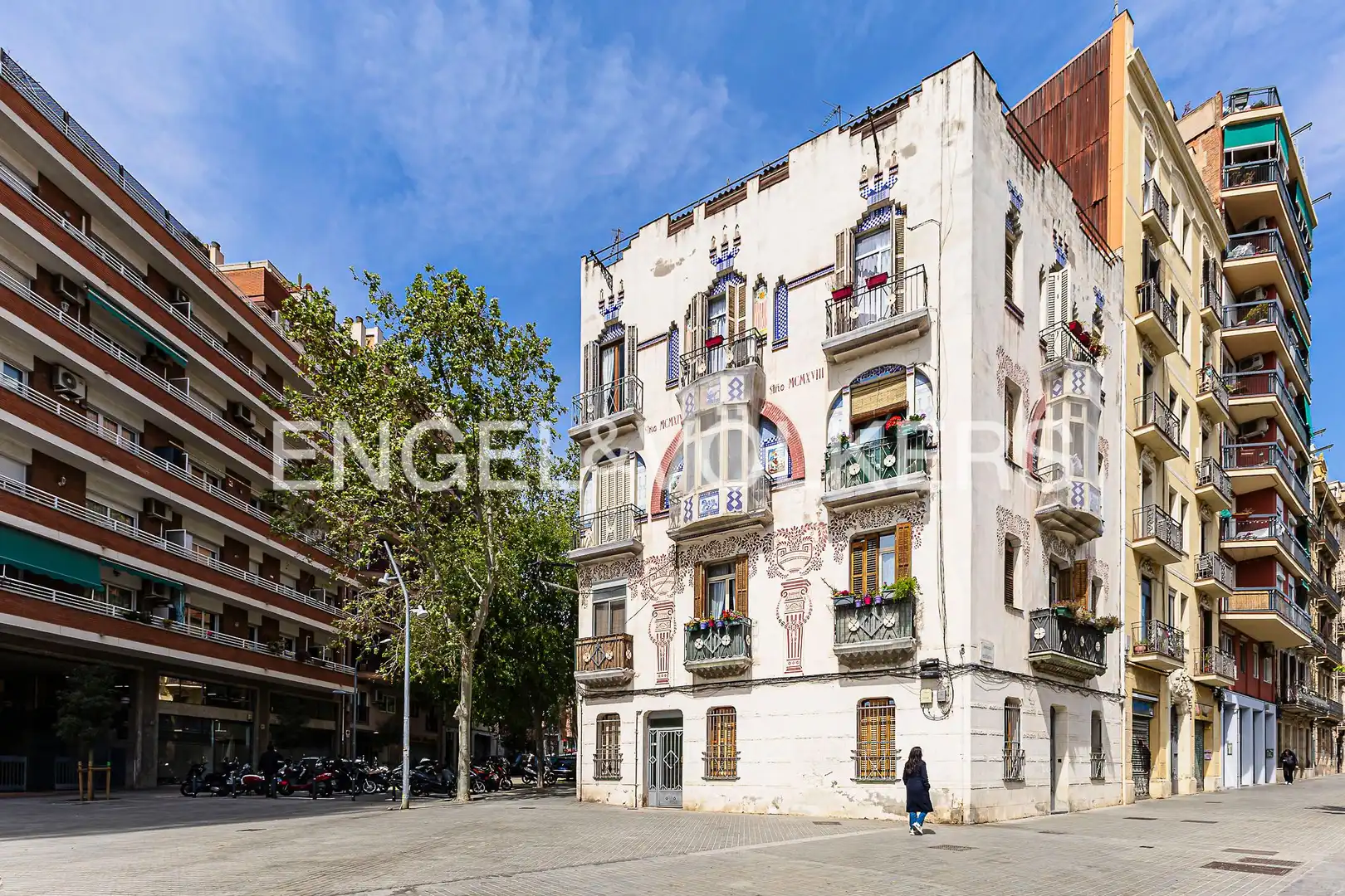 Exterior view of Flat for sale in Barcelona  with Heating and Terrace