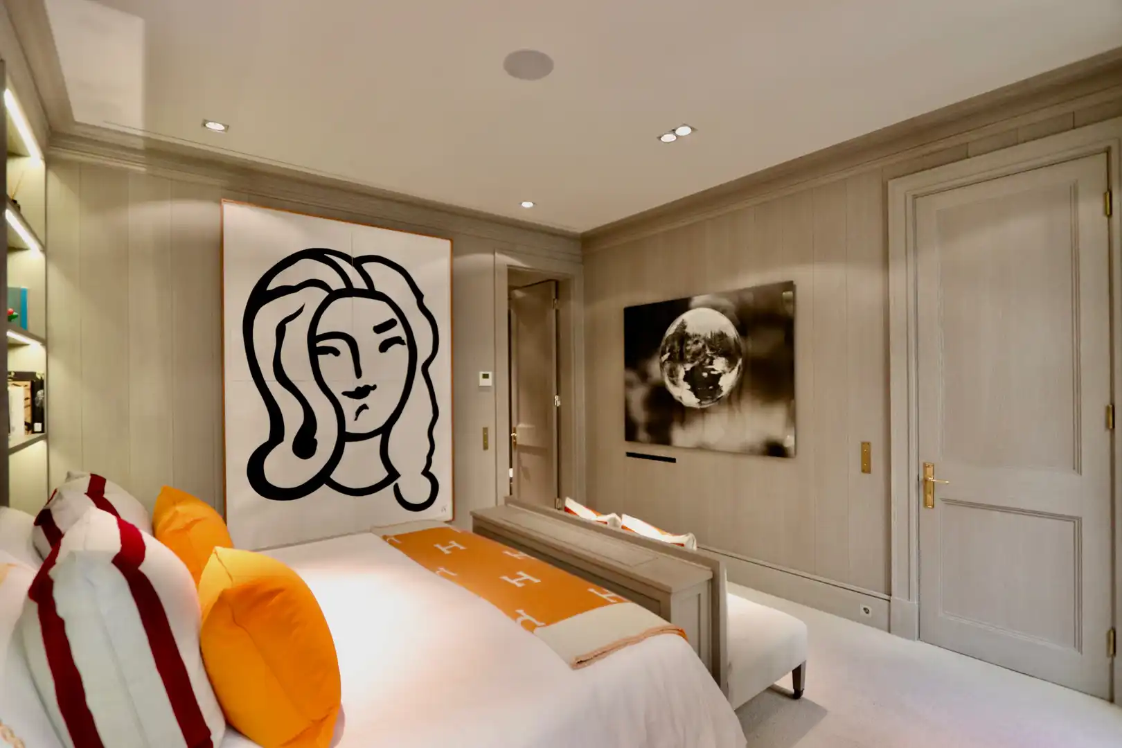 Bedroom of Flat for sale in Madrid  with Air Conditioner, Heating and Storage room
