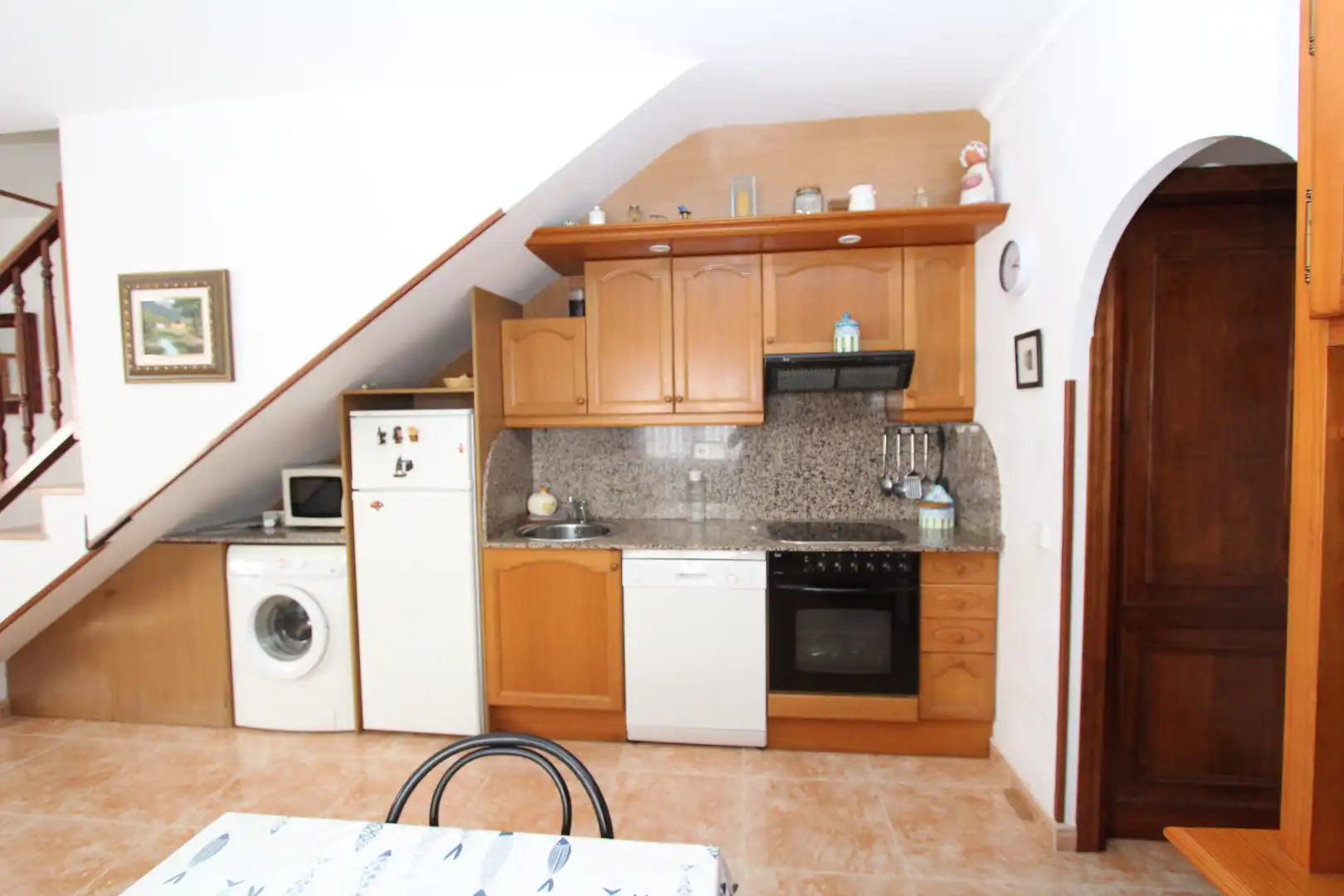 Cocina de Casa adosada en venta en Mont-roig del Camp con Calefacción, Jardín privado y Terraza