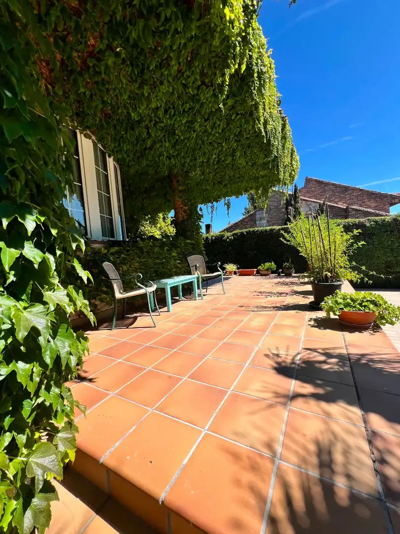 Terrassa de Casa o xalet en venda en Villanueva de la Cañada amb Aire condicionat, Calefacció i Terrassa