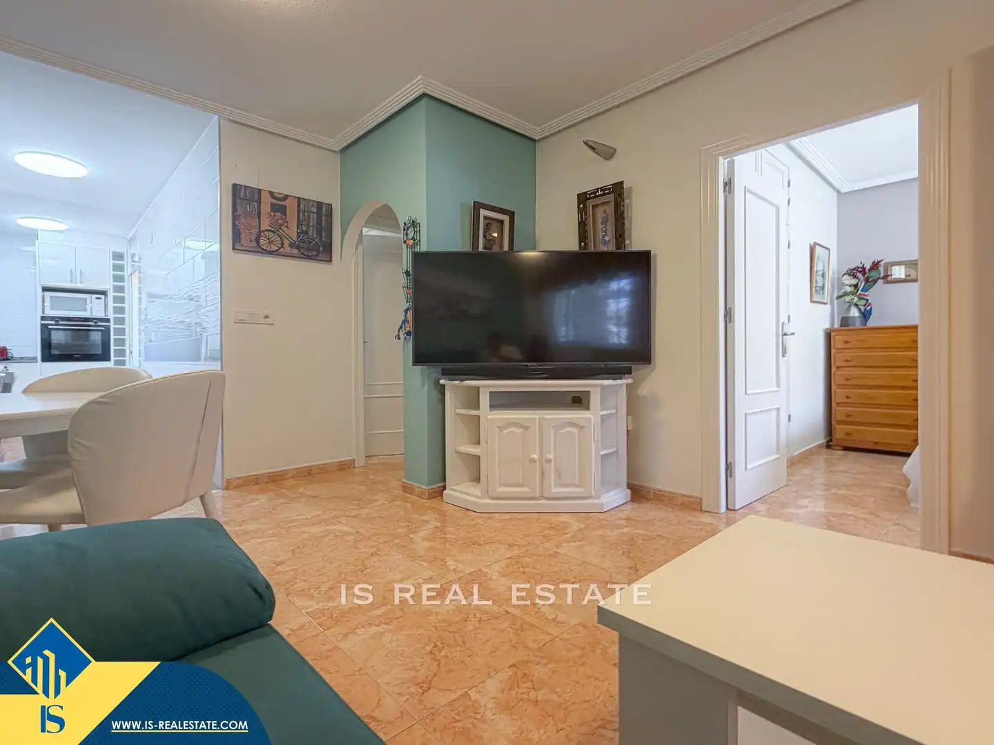Sala de estar de Casa o chalet en venta en Torrevieja con Terraza, Amueblado y Piscina comunitaria