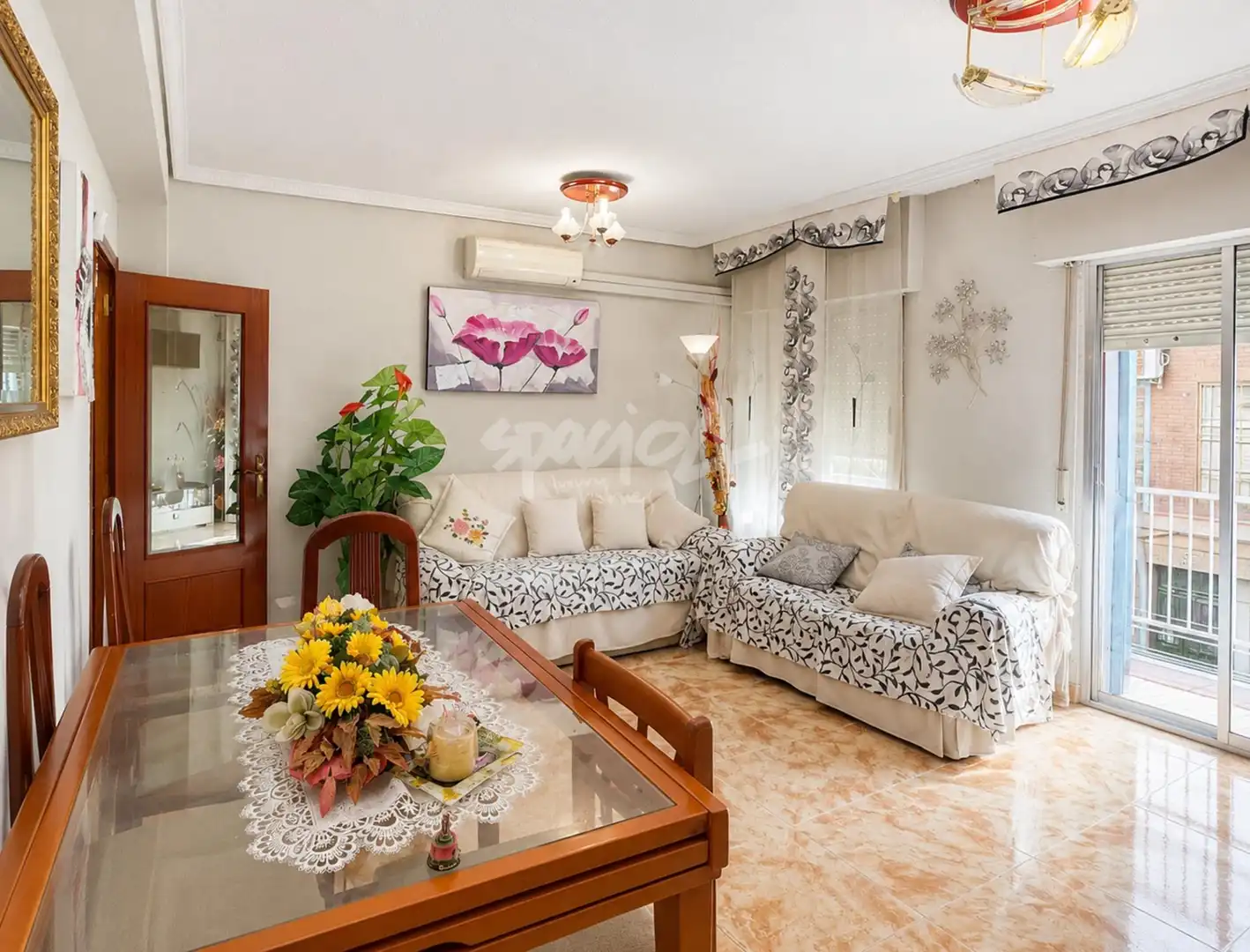 Sala de estar de Piso en venta en Villaverde